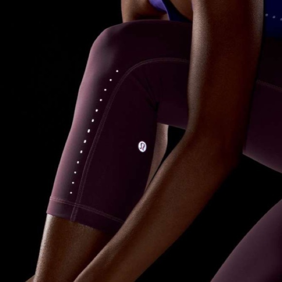 NWT Lululemon Swift Speed High-Rise Crop 21" Vintage Plum Size 0 - Picture 10 of 12